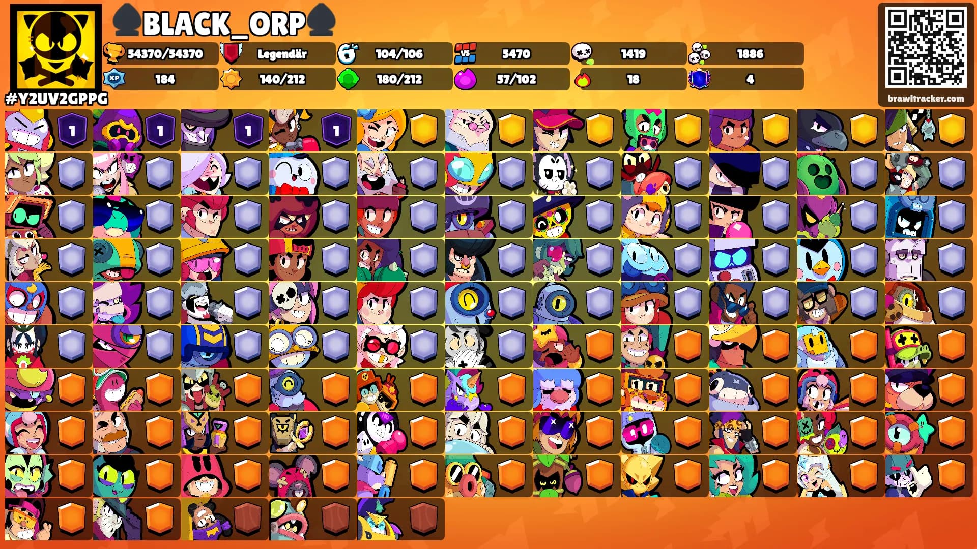 ♠️BLACK_ORP♠️'s Ranks