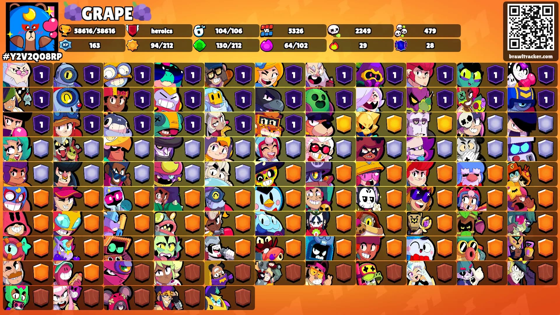 🍇GRAPE🍇's Ranks