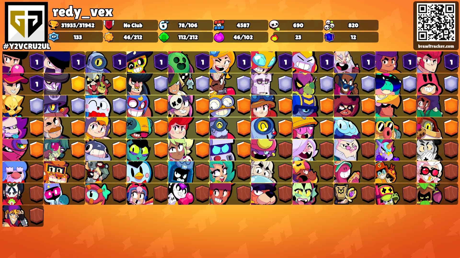redy_vex's Ranks