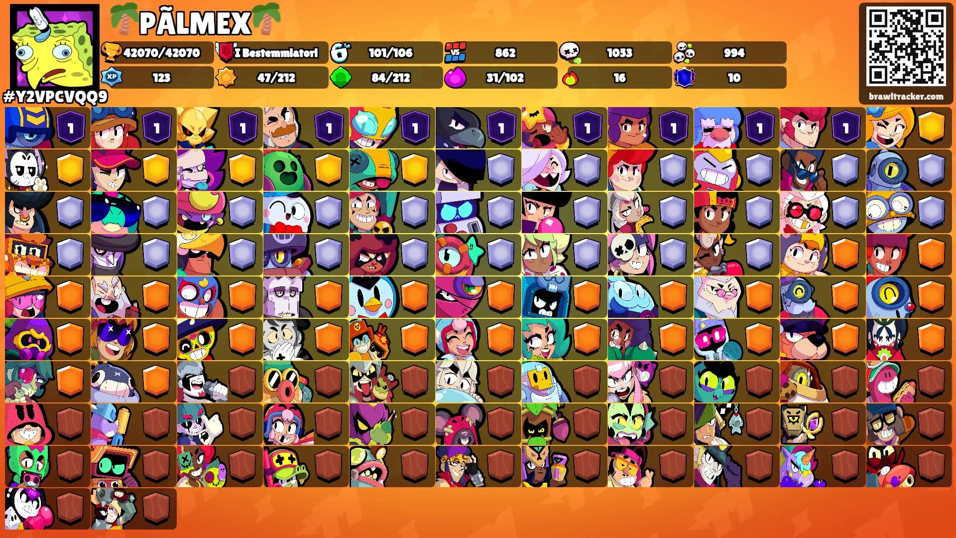 🌴PÃLMEX🌴's Ranks