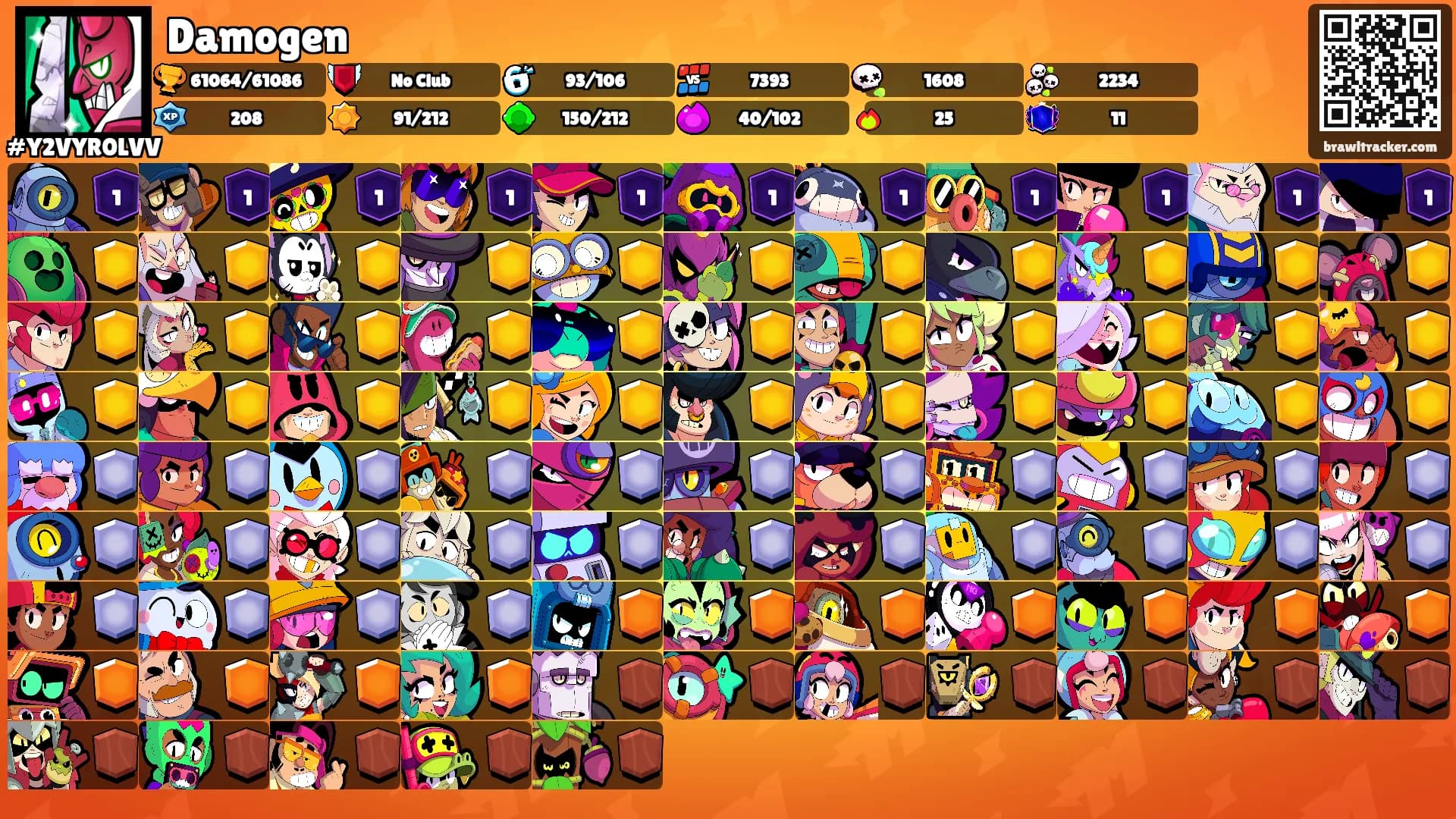 Damogen's Ranks