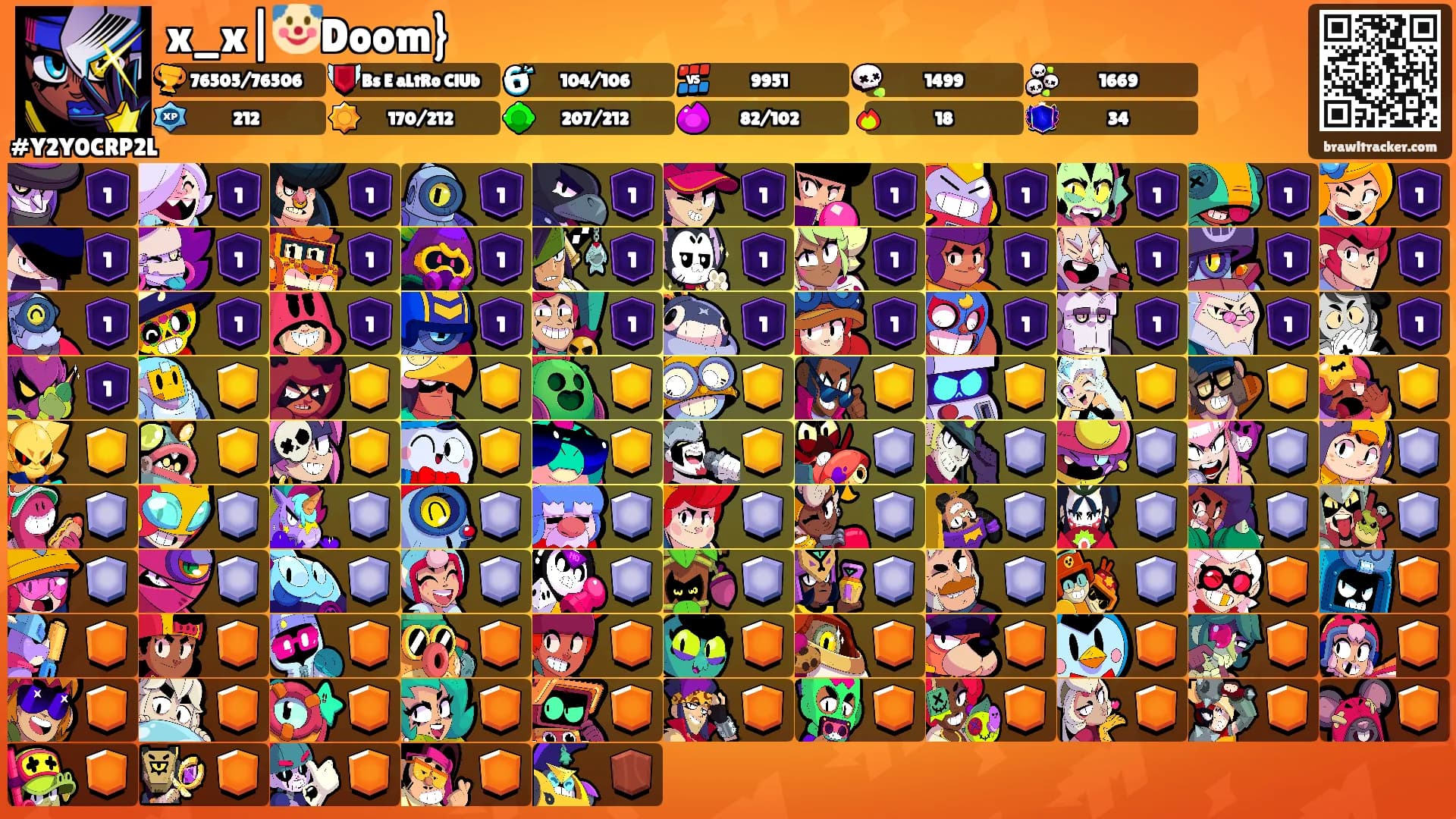 x_x|🤡Doom}'s Ranks