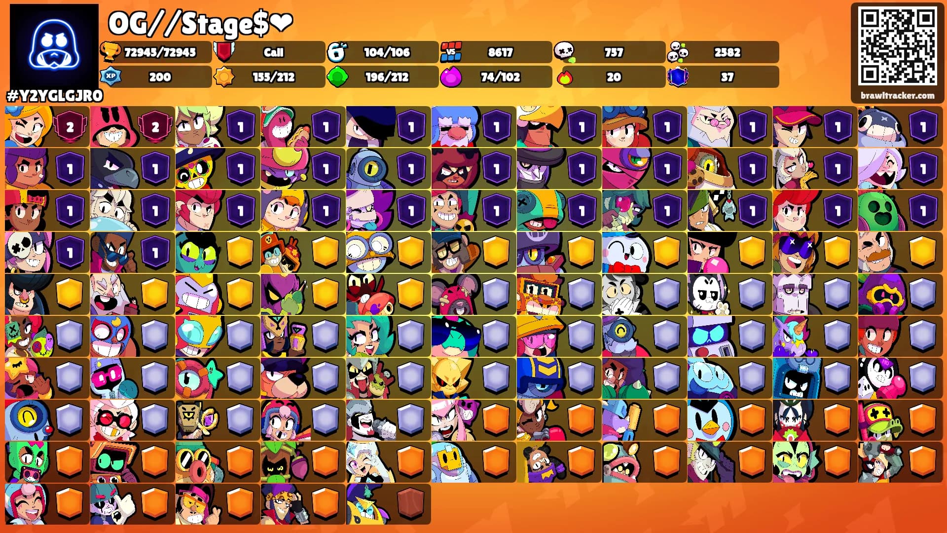 OG//Stage$❤'s Ranks