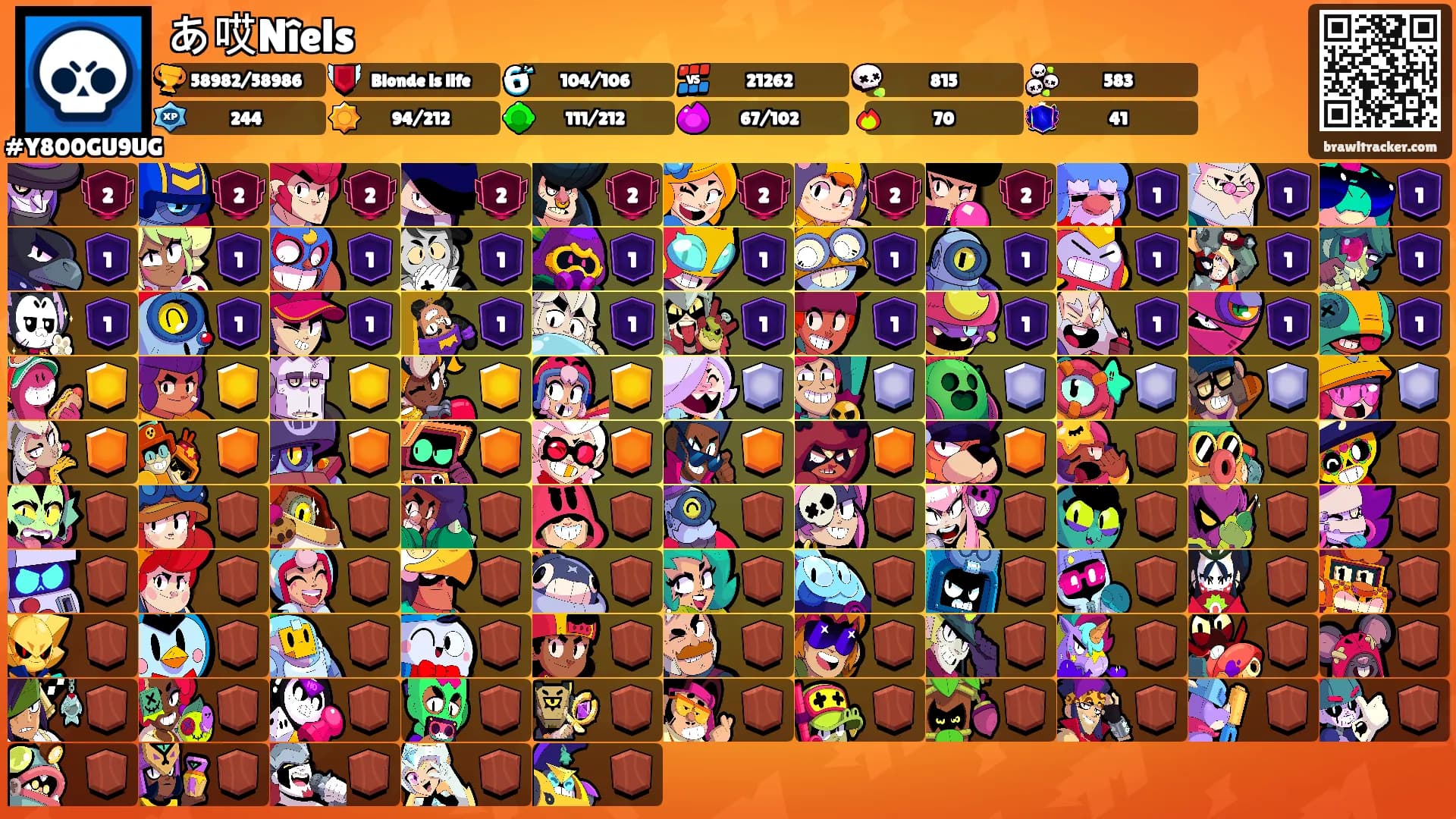 あ哎Nîels's Ranks