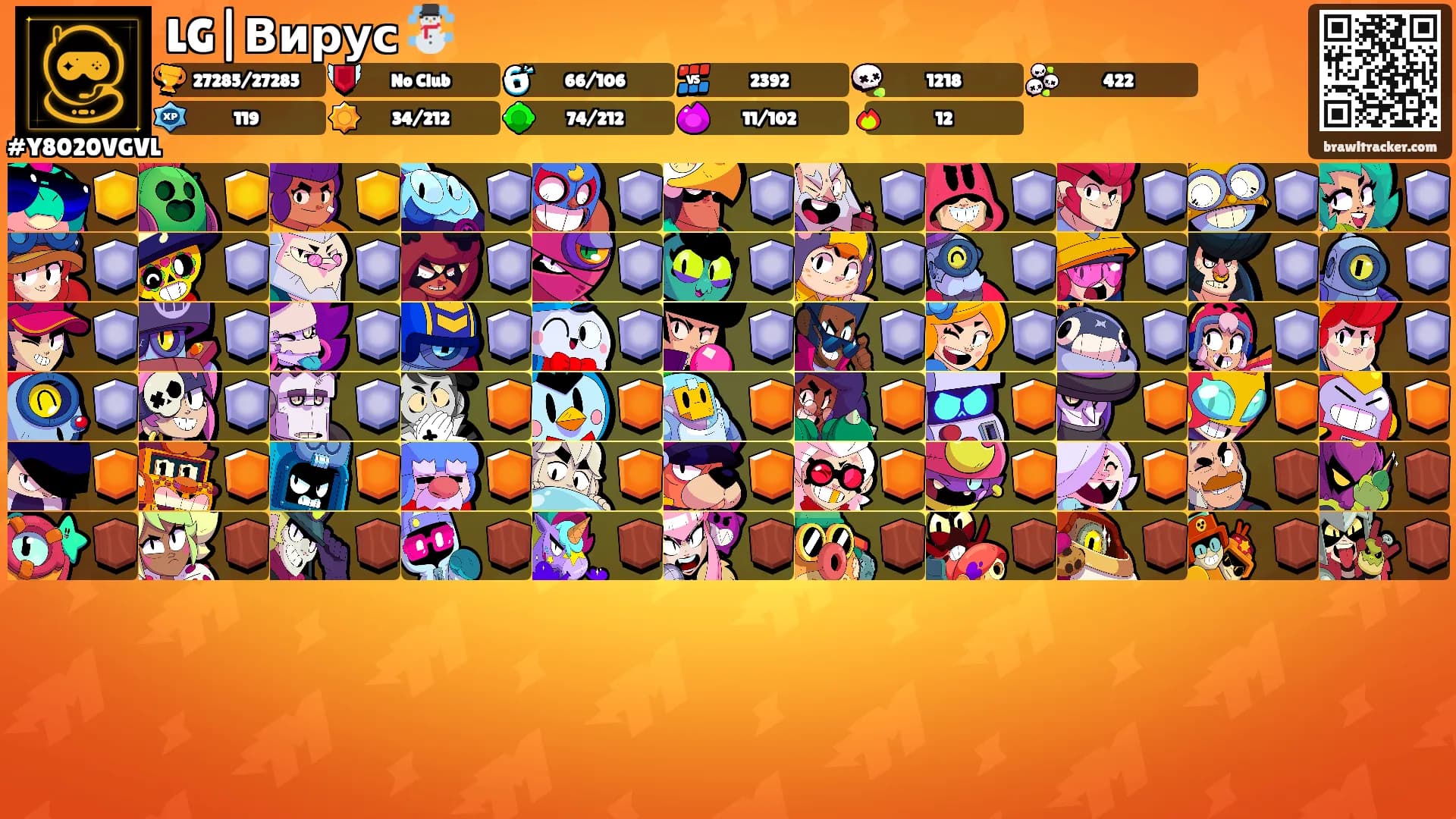 LG|Вирус ☃️'s Ranks