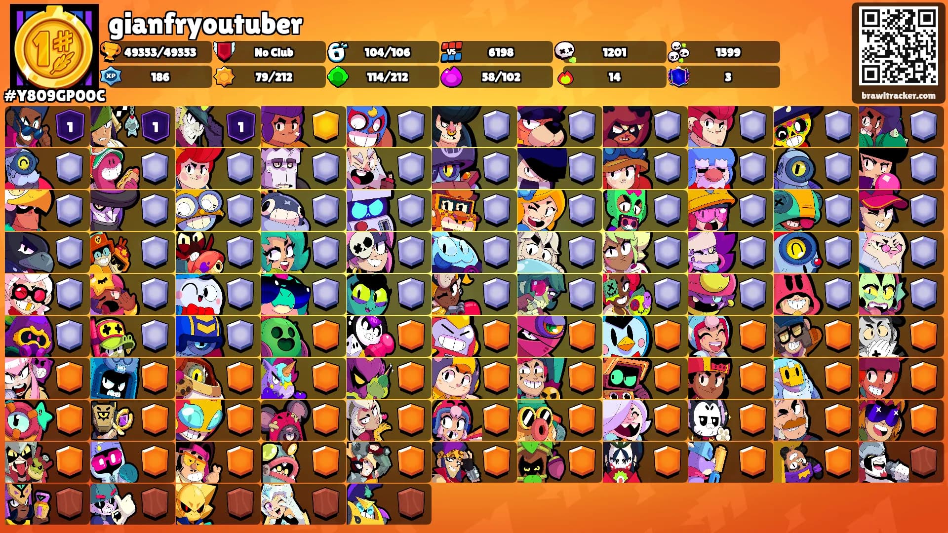 gianfryoutuber's Ranks