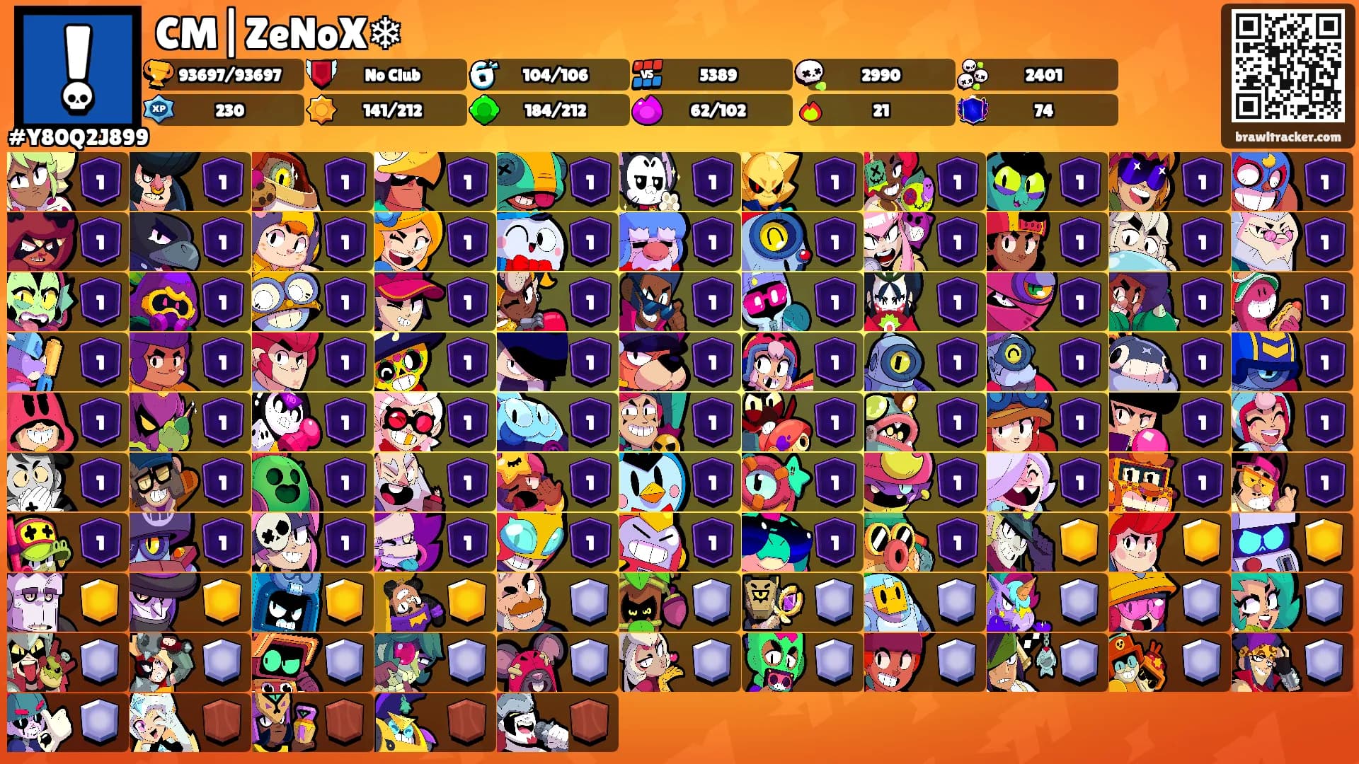 CM|ZeNoX❄'s Ranks