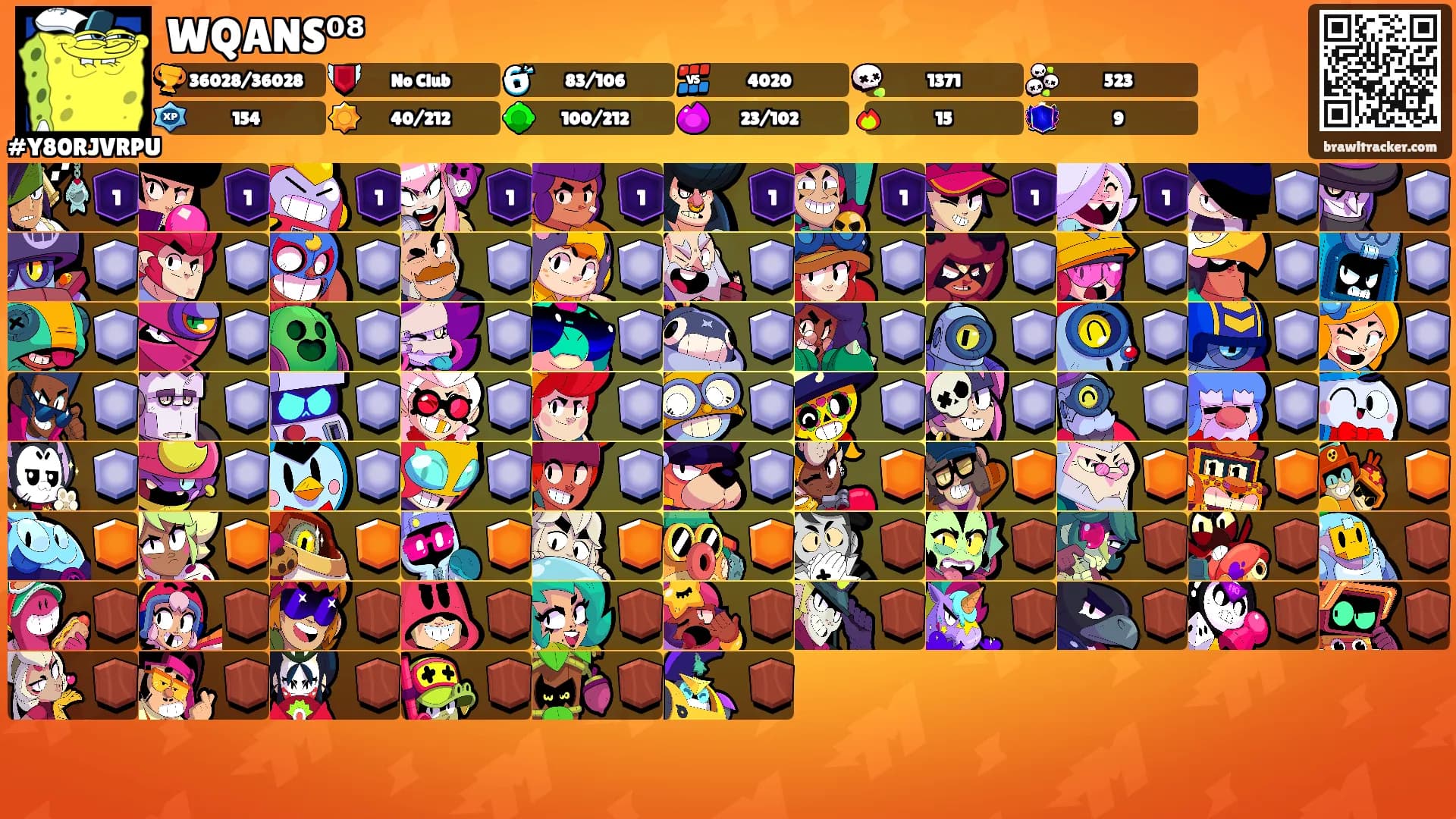 WQANS⁰⁸'s Ranks