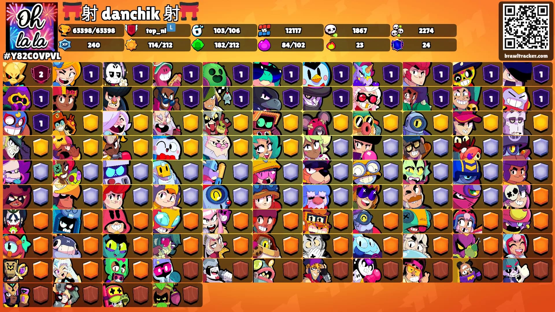 ⛩️射 danchik 射⛩️'s Ranks