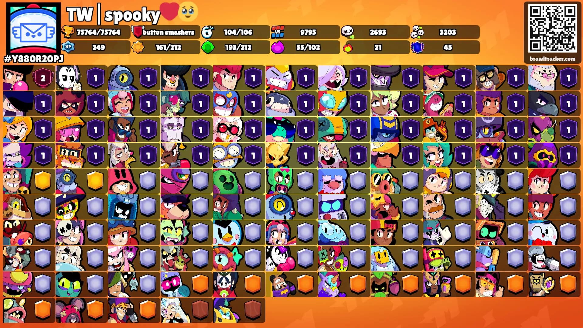 TW|spooky❤️🥹's Ranks