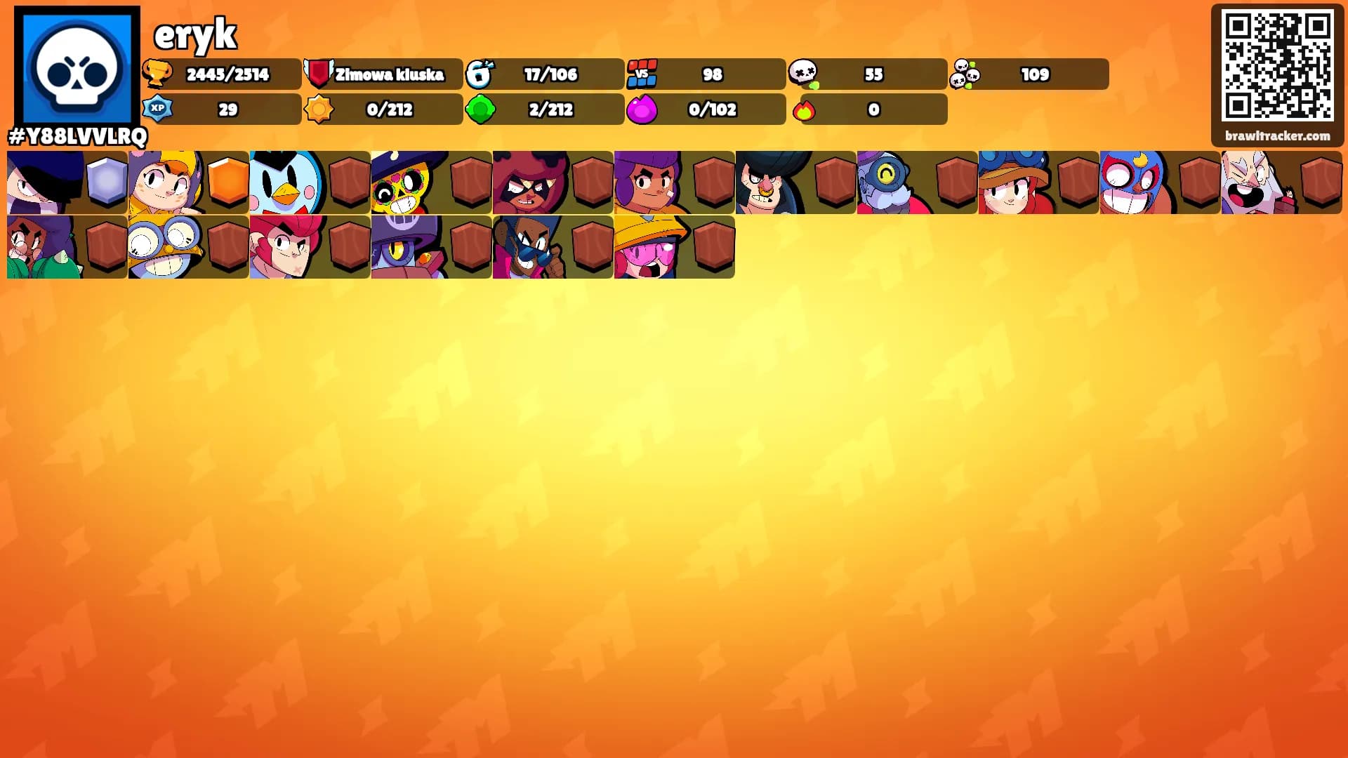 eryk's Ranks