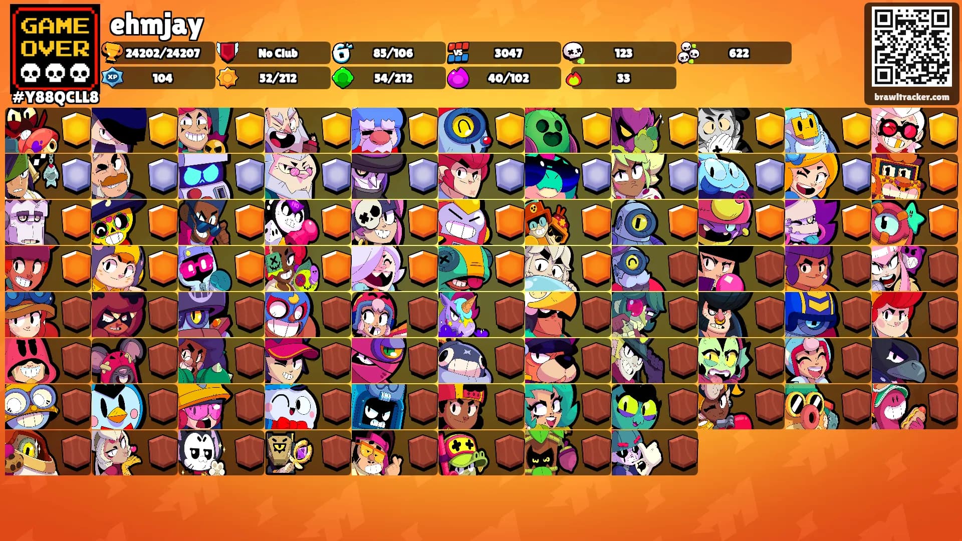 ehmjay's Ranks