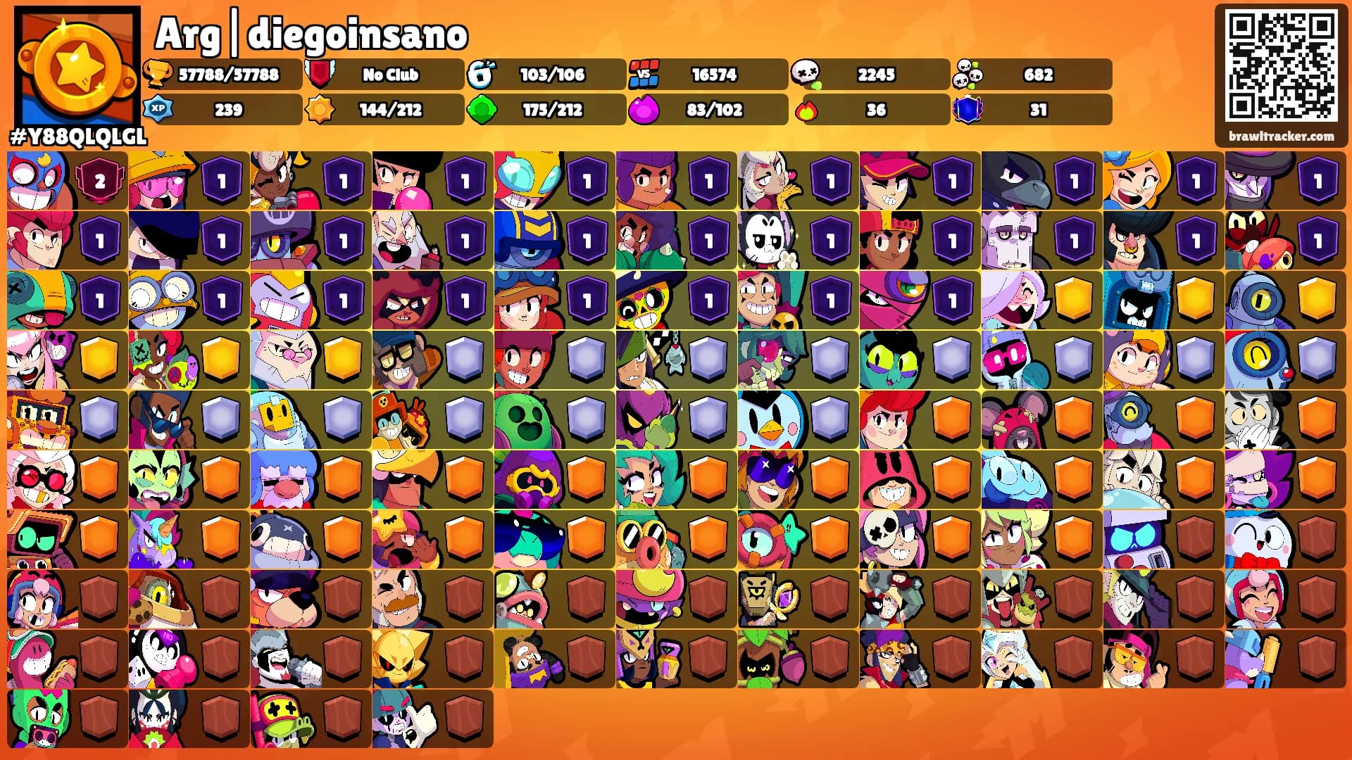 Arg|diegoinsano's Ranks
