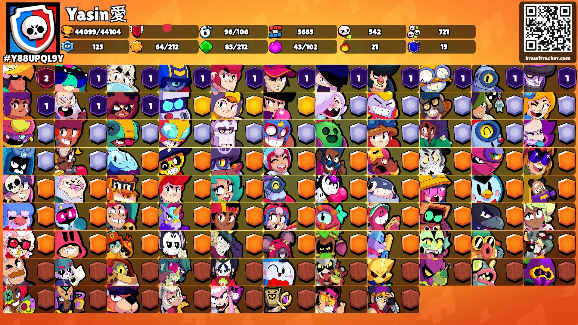 Yasin愛's Ranks