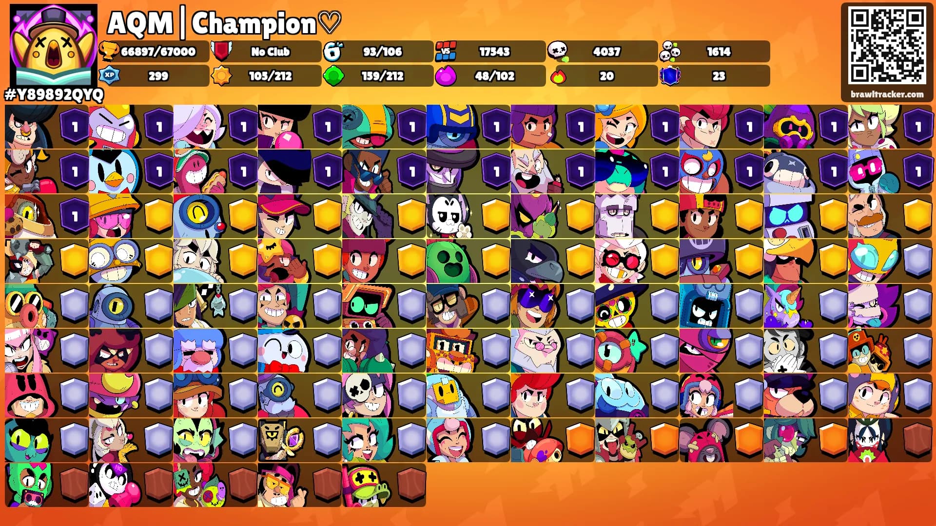 AQM|Champion♡︎'s Ranks