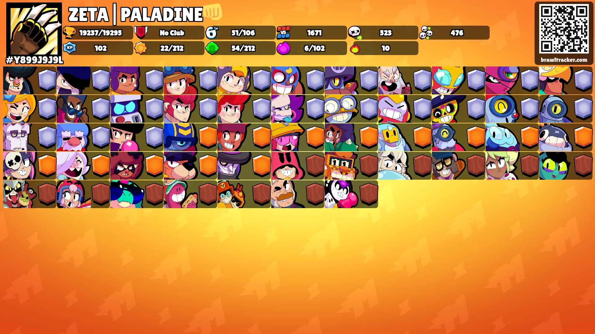 ZETA|PALADINE👊's Ranks