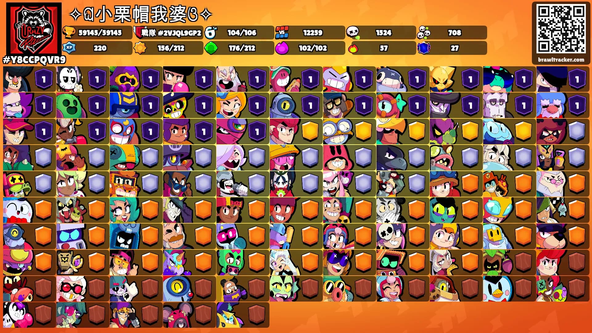 ✧ଘ⁠小栗帽我婆ଓ⁠✧'s Ranks
