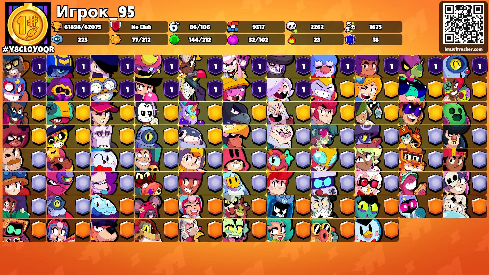 Игрок_95's Ranks