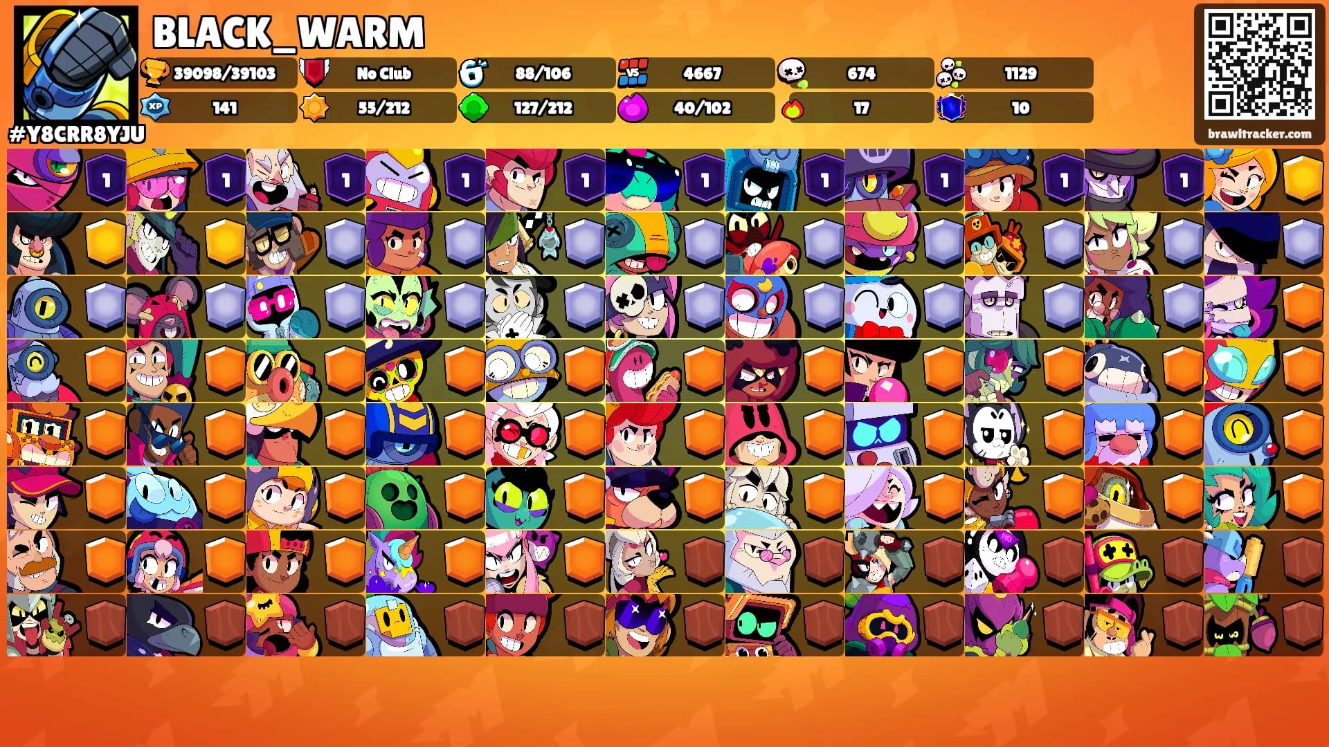 BLACK_WARM's Ranks