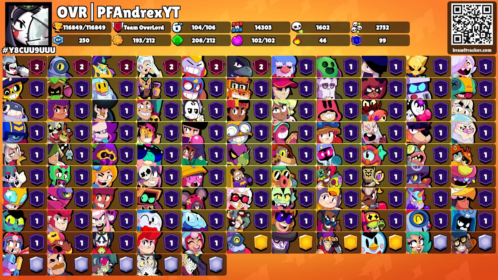 OVR|PFAndrexYT's Ranks