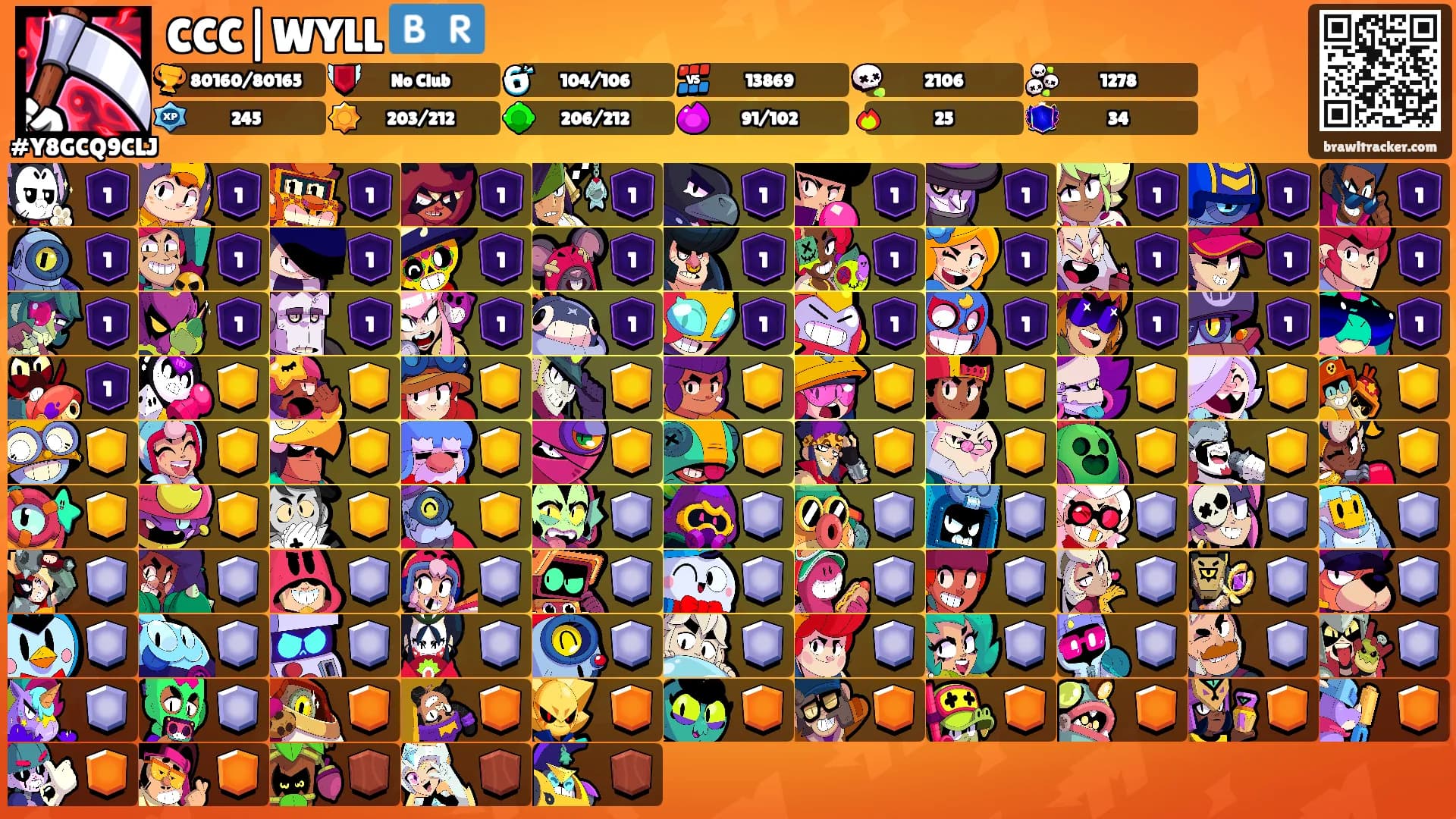 CCC|WYLL 🇧🇷's Ranks
