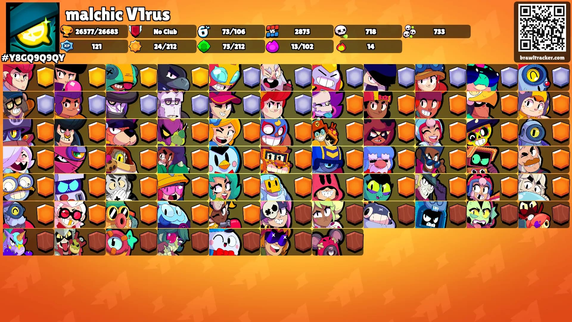 malchic V1rus's Ranks