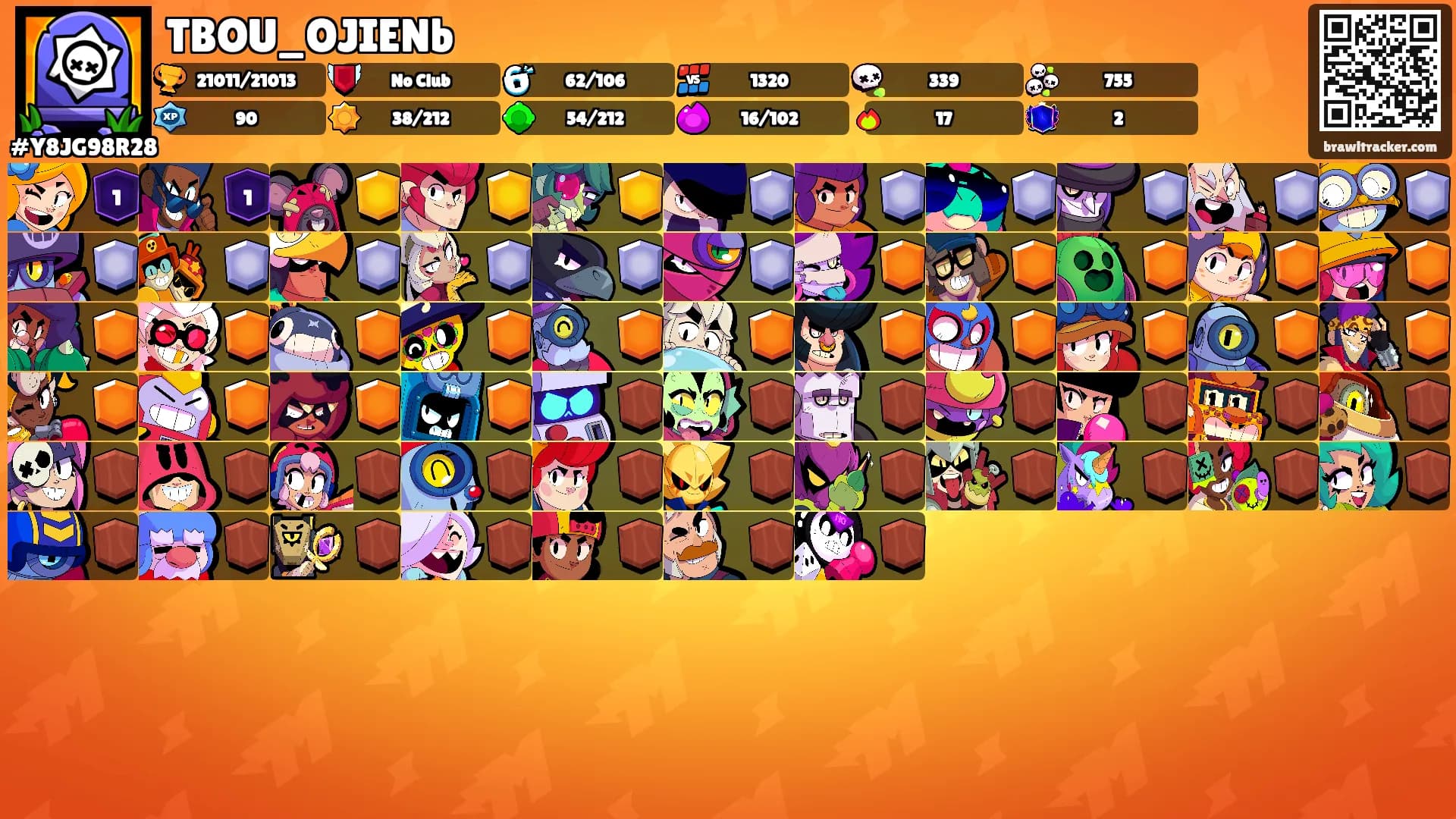 TBOU_OJIENb's Ranks