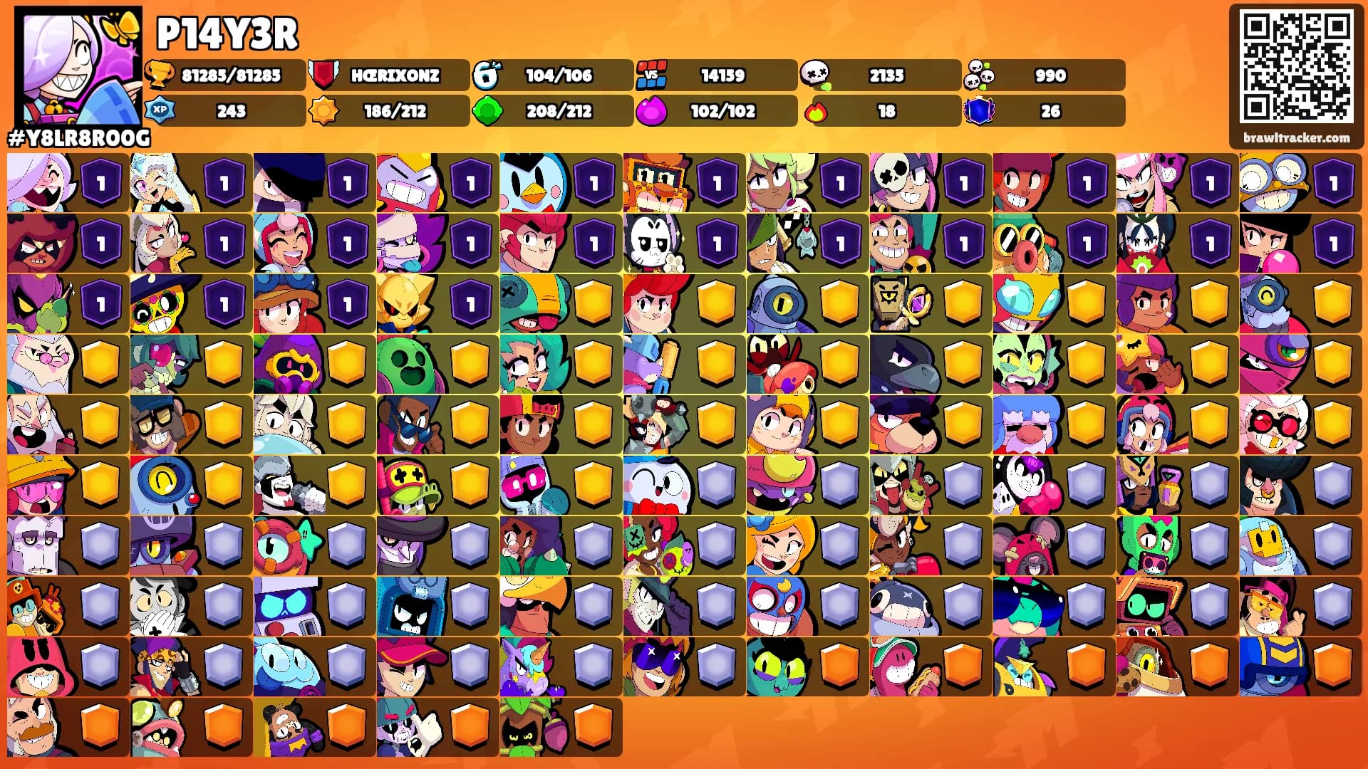 P14Y3R's Ranks