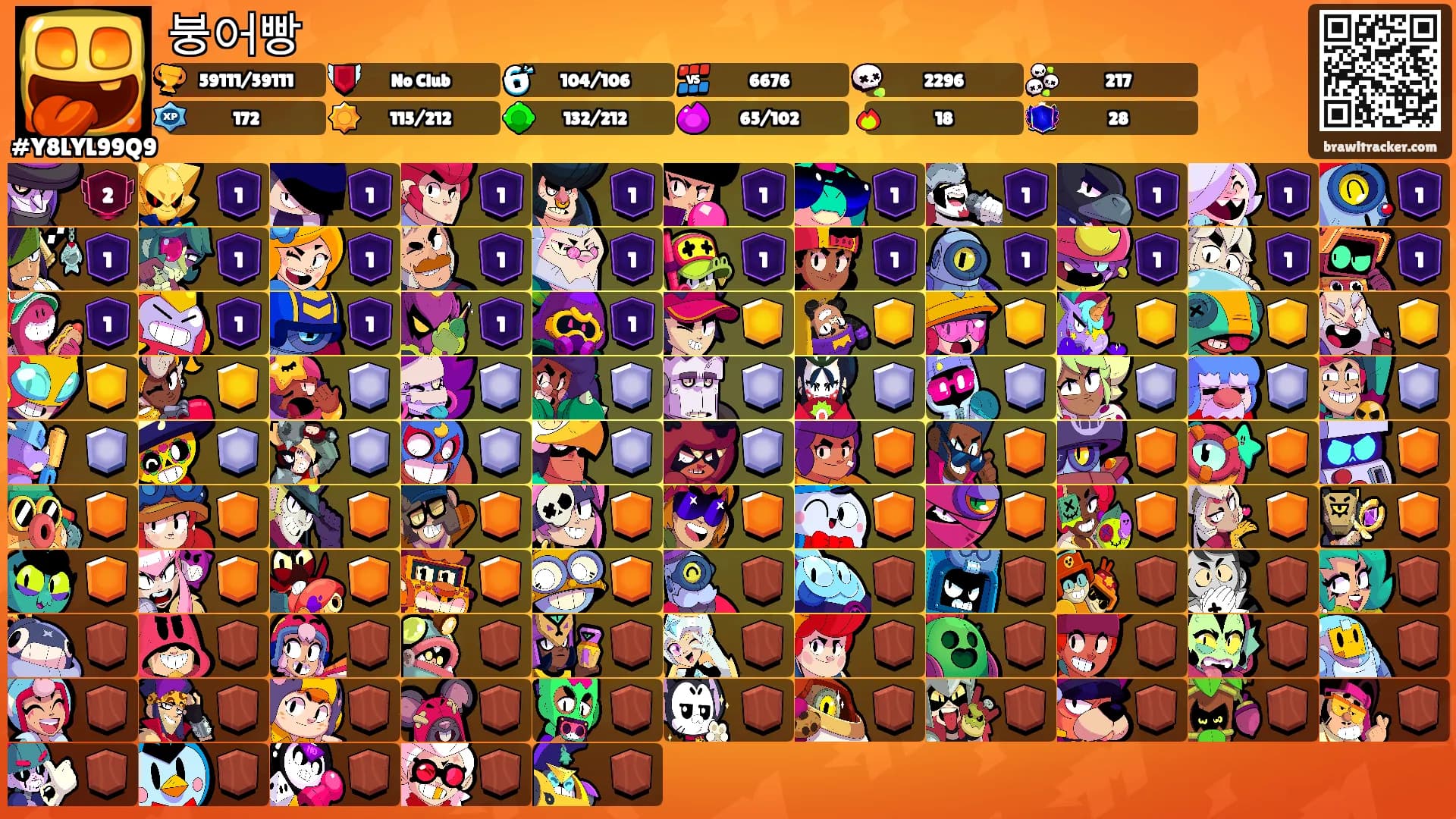 붕어빵's Ranks