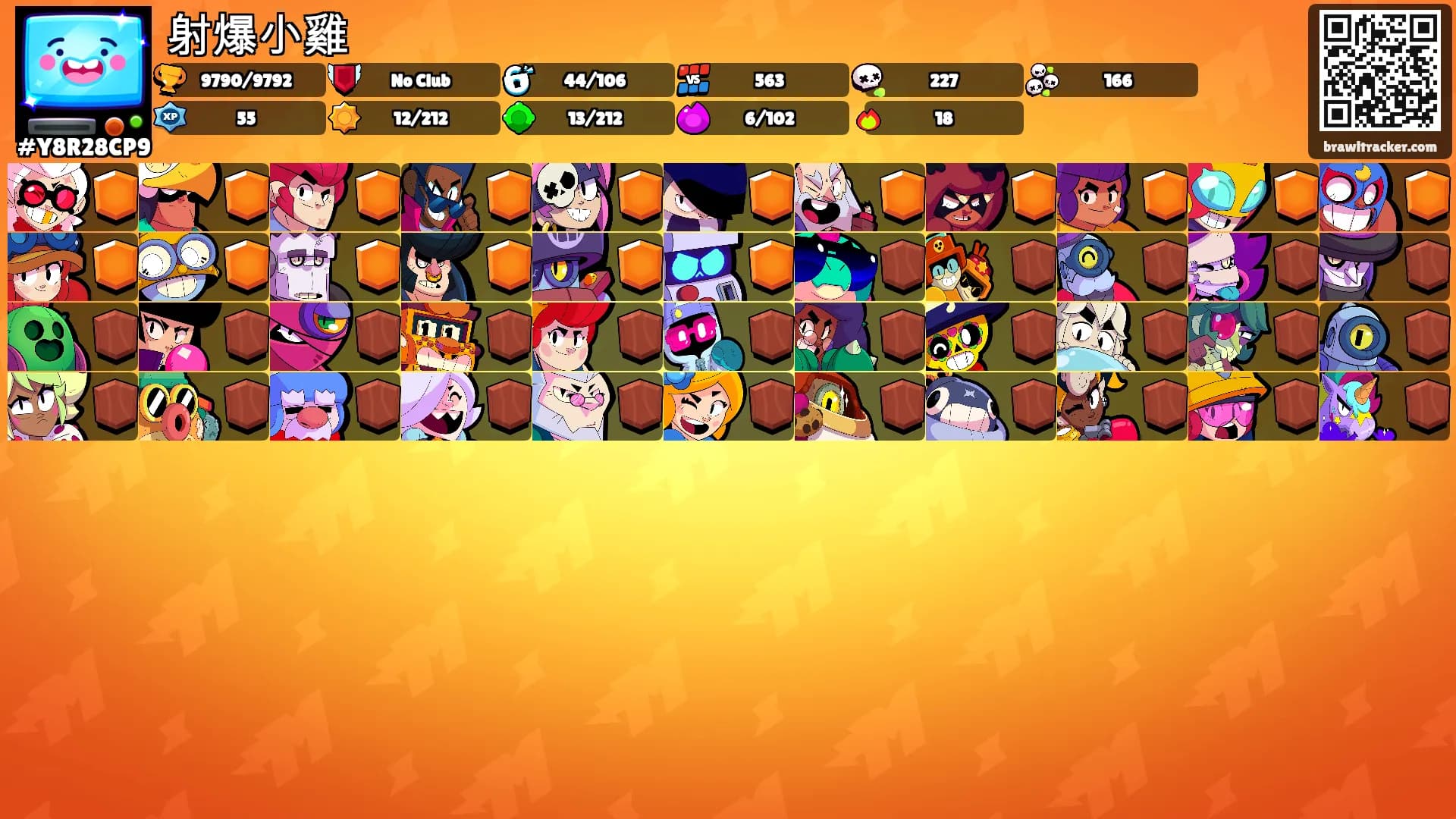 射爆小雞's Ranks
