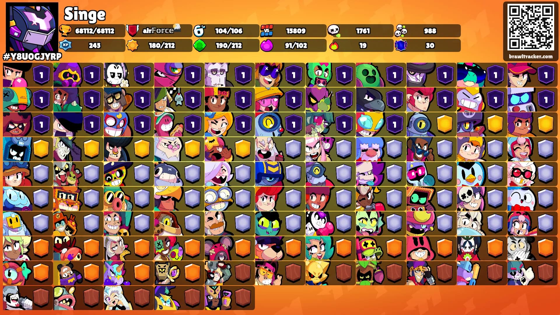 Singe's Ranks