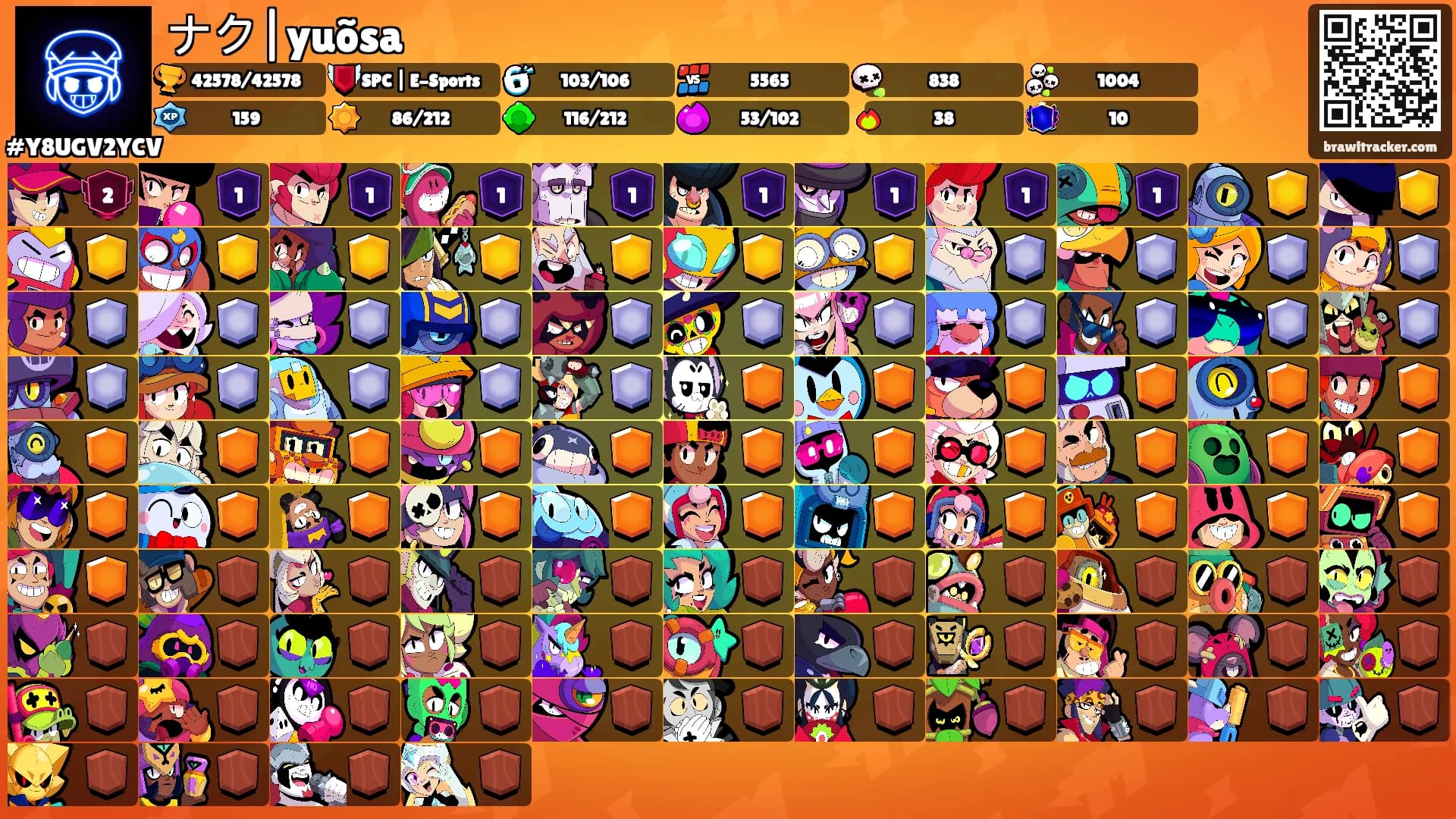 ナク|yuõsa's Ranks
