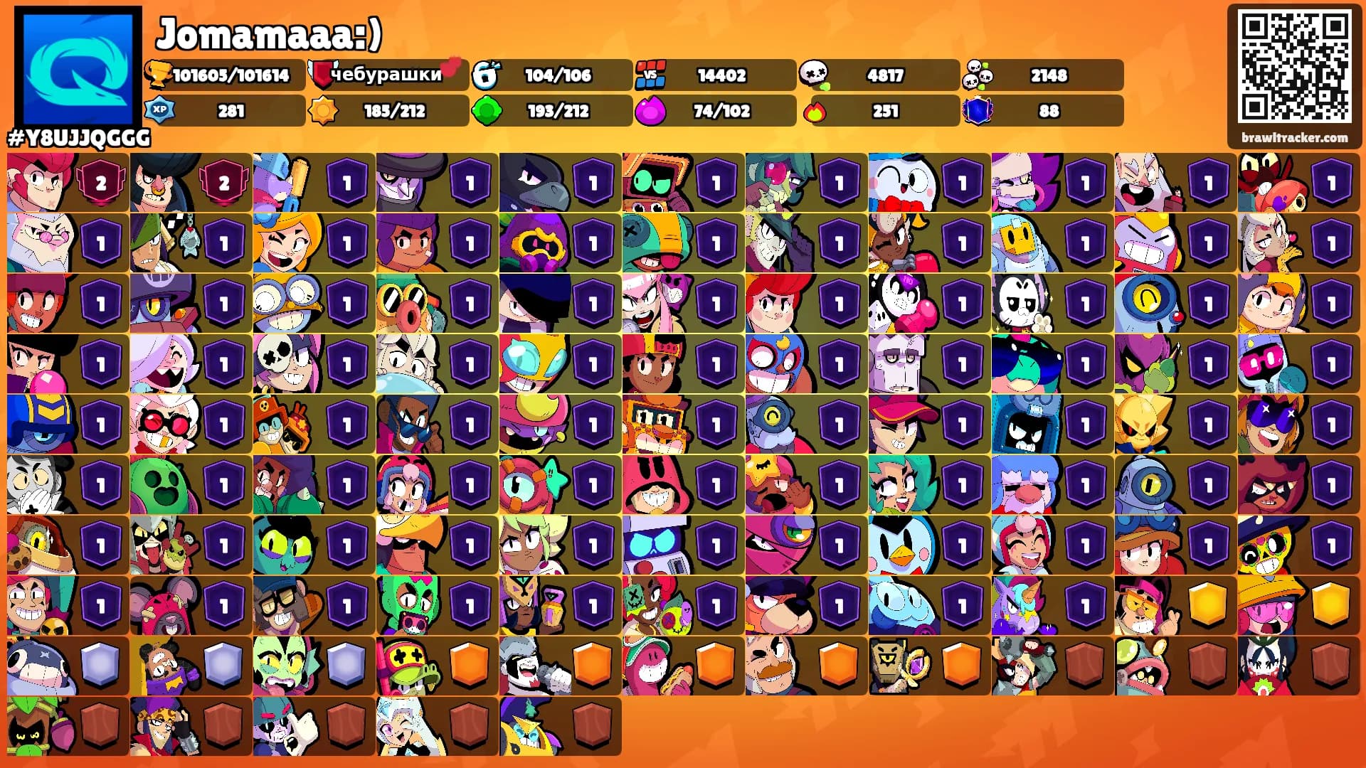 Jomamaaa:)'s Ranks