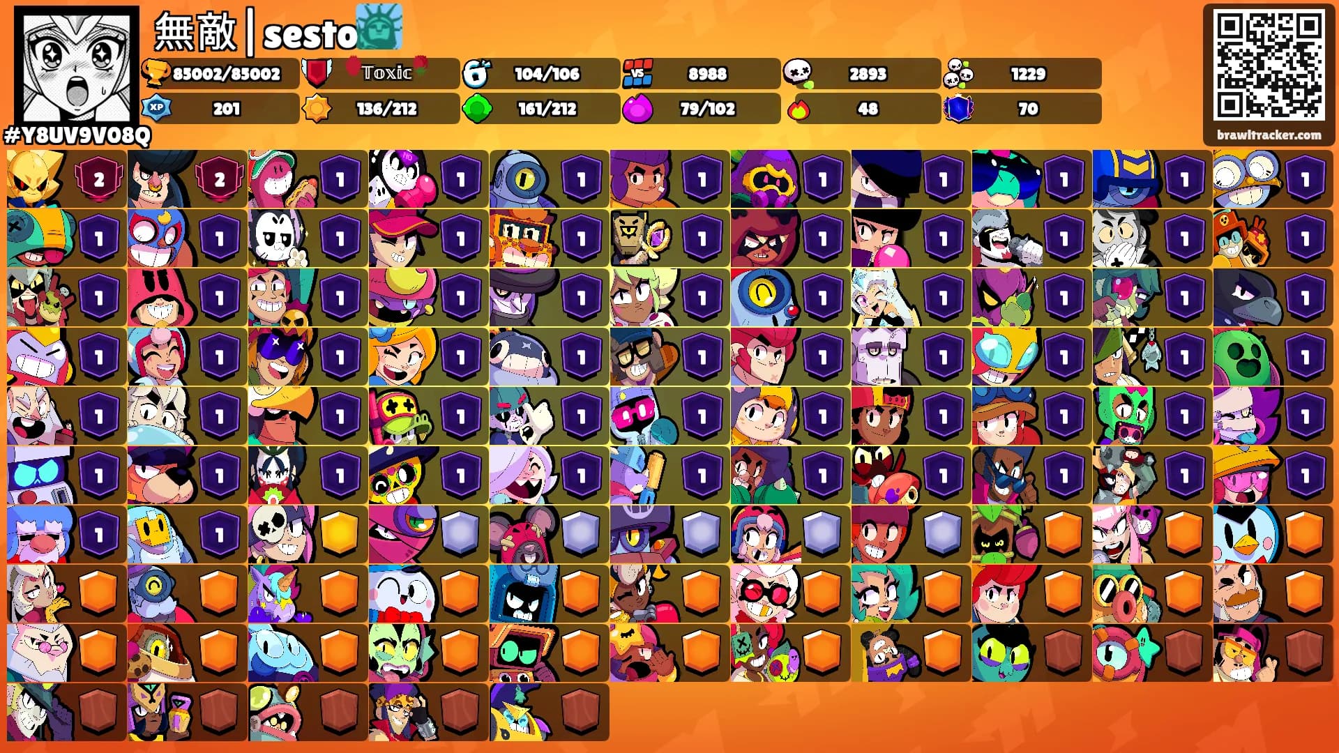 無敵|sesto🗽's Ranks