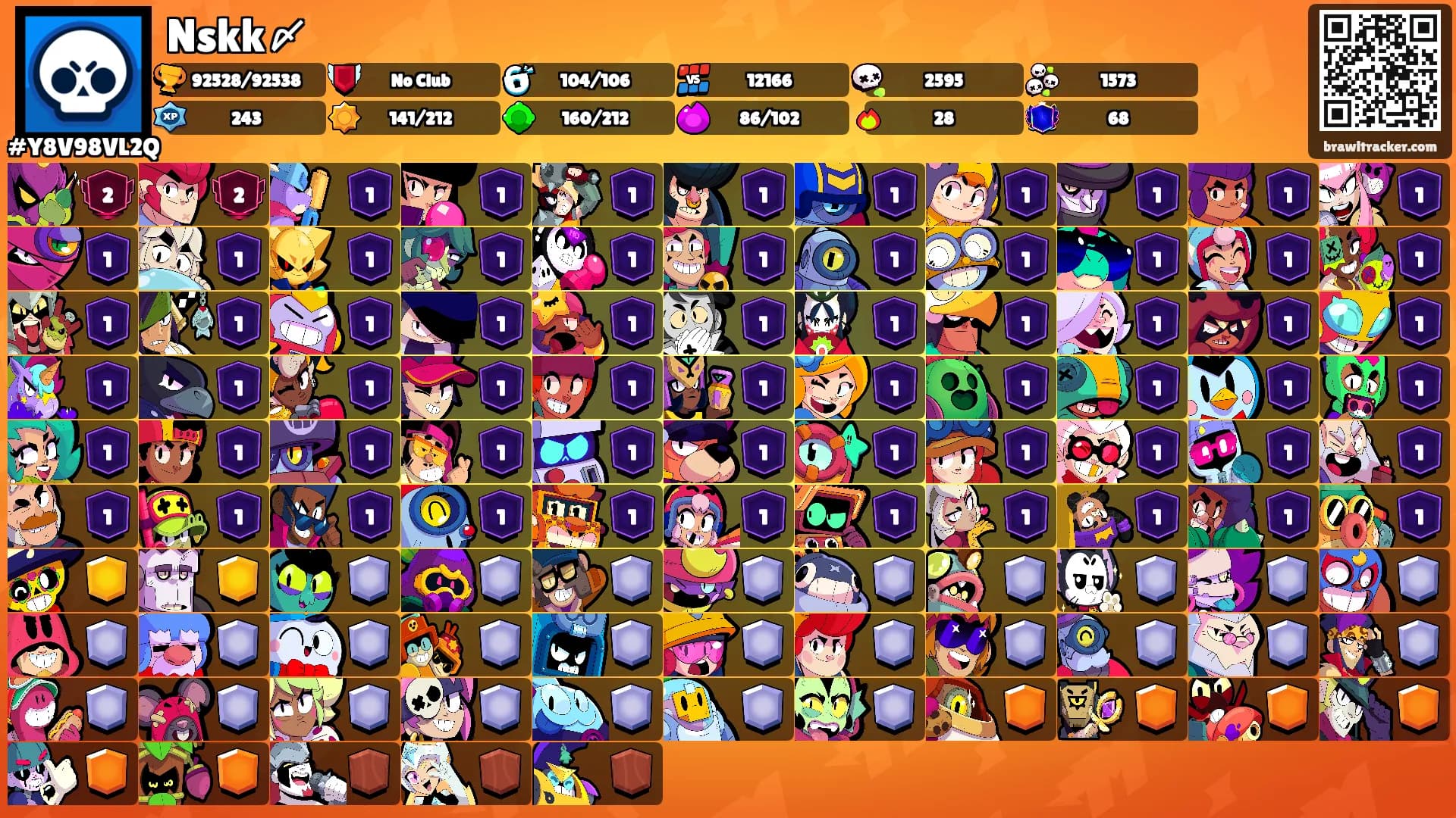 Nskk〆's Ranks