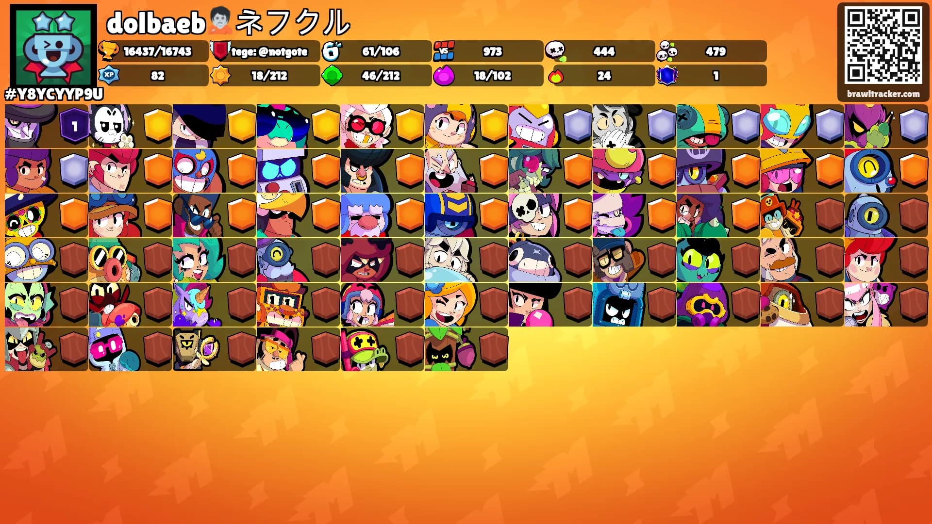 dolbaeb🧟ネフクル's Ranks