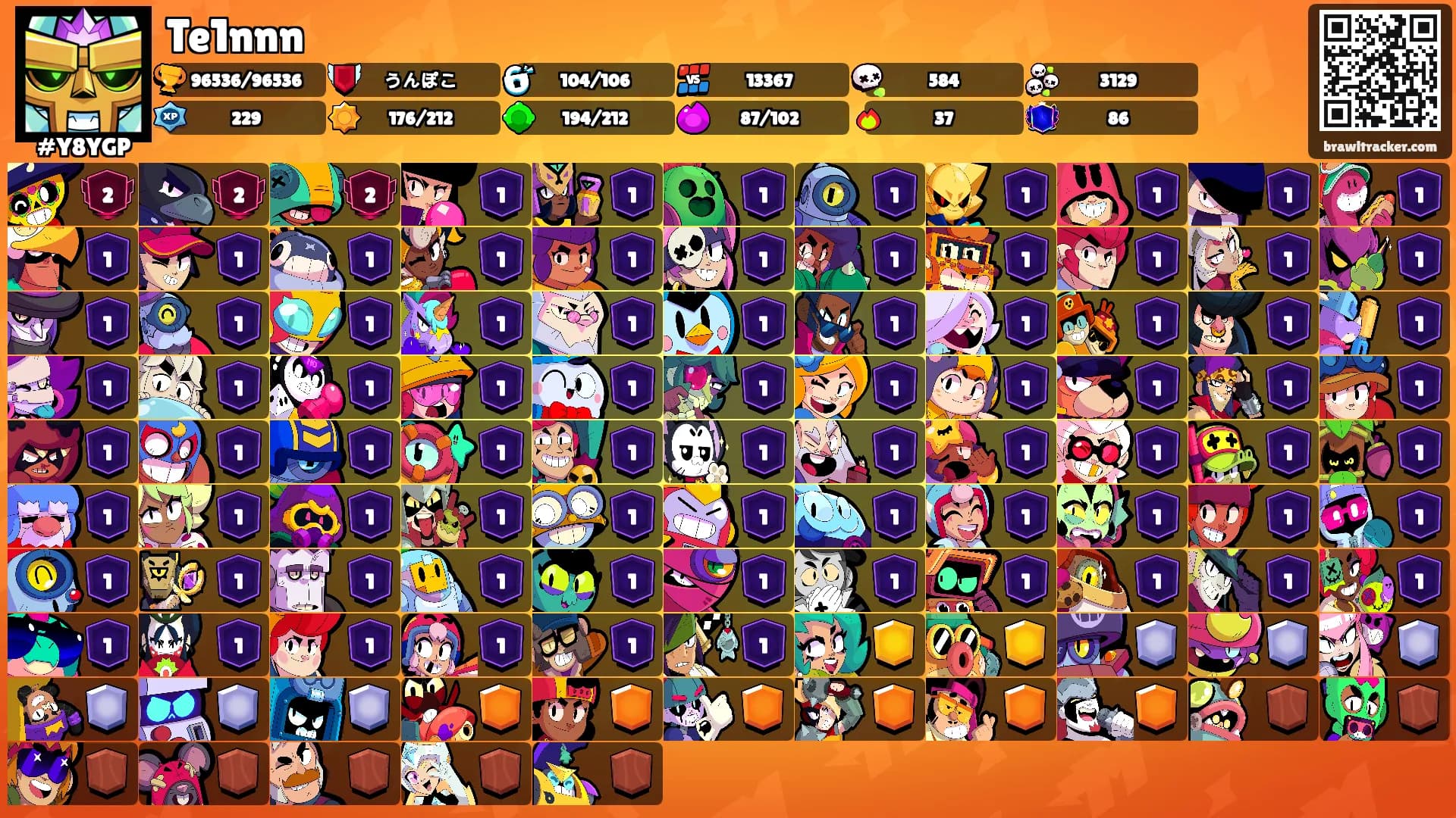 Te1nnn's Ranks