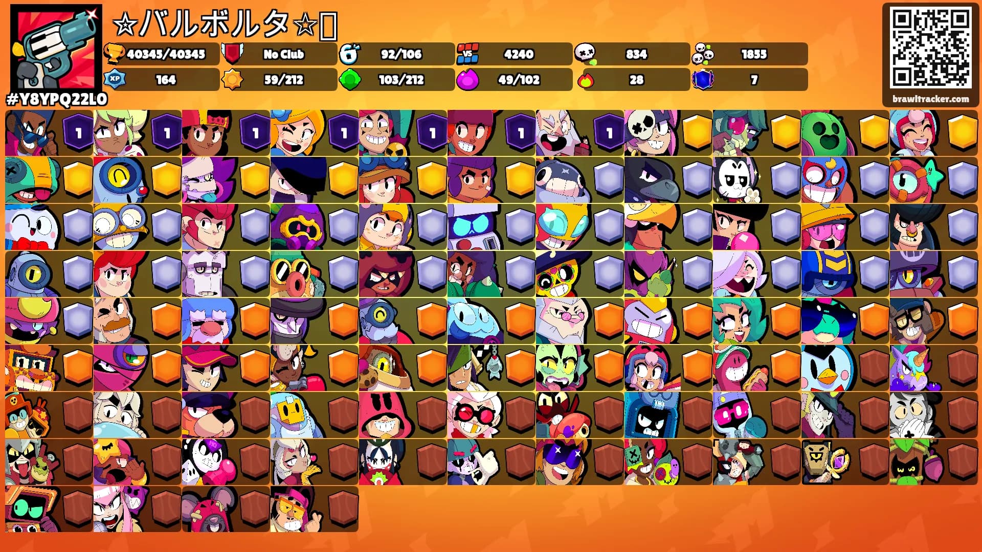 ✮バルボルタ☆⭒'s Ranks