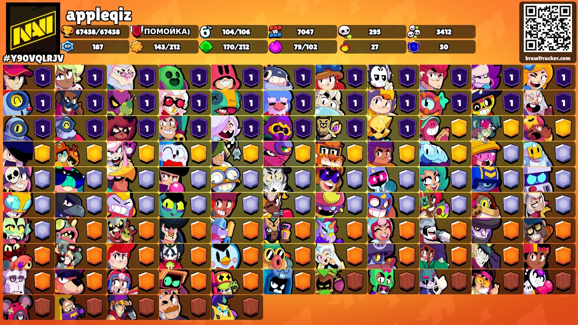 appleqiz's Ranks