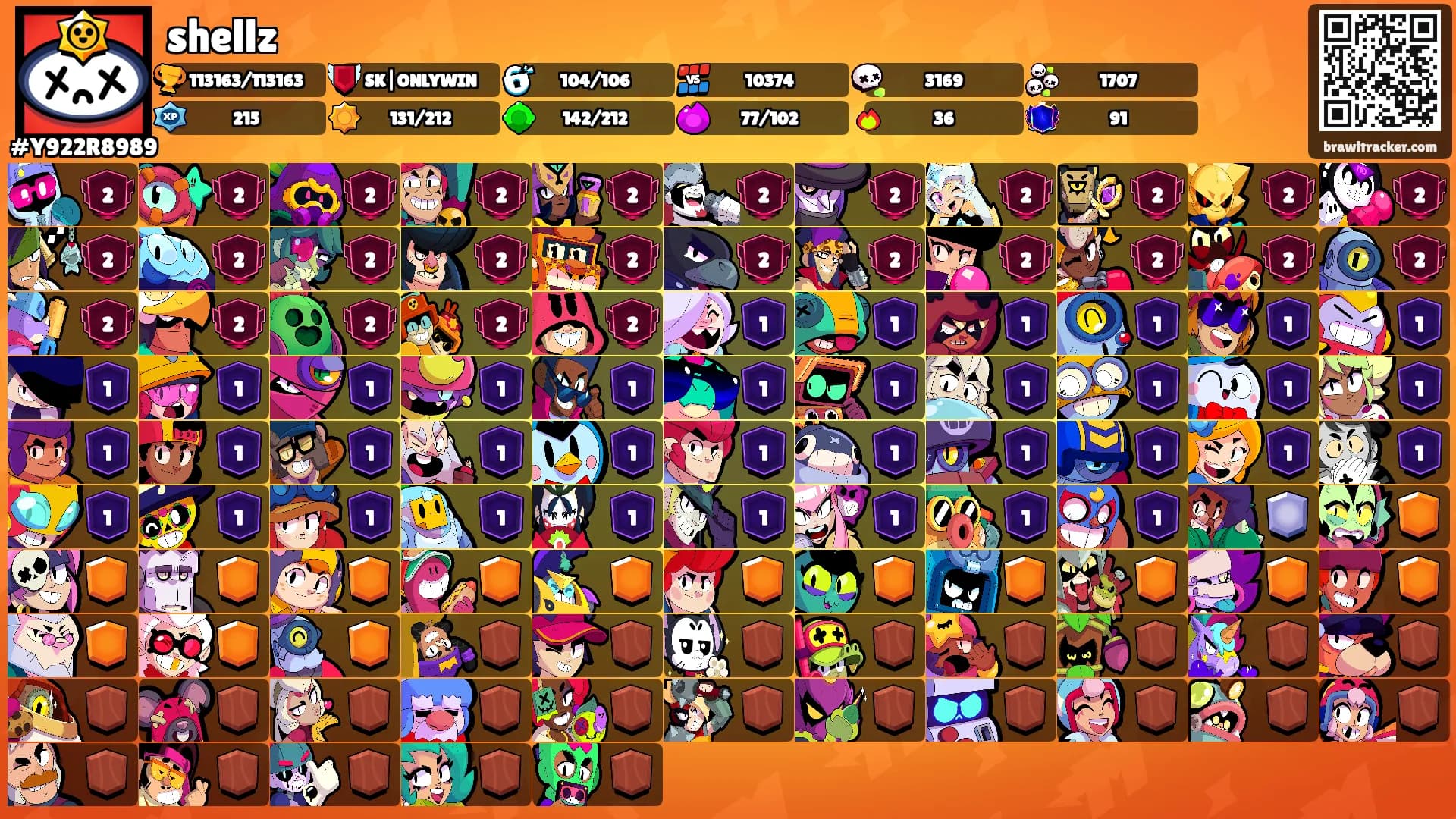 shellz's Ranks