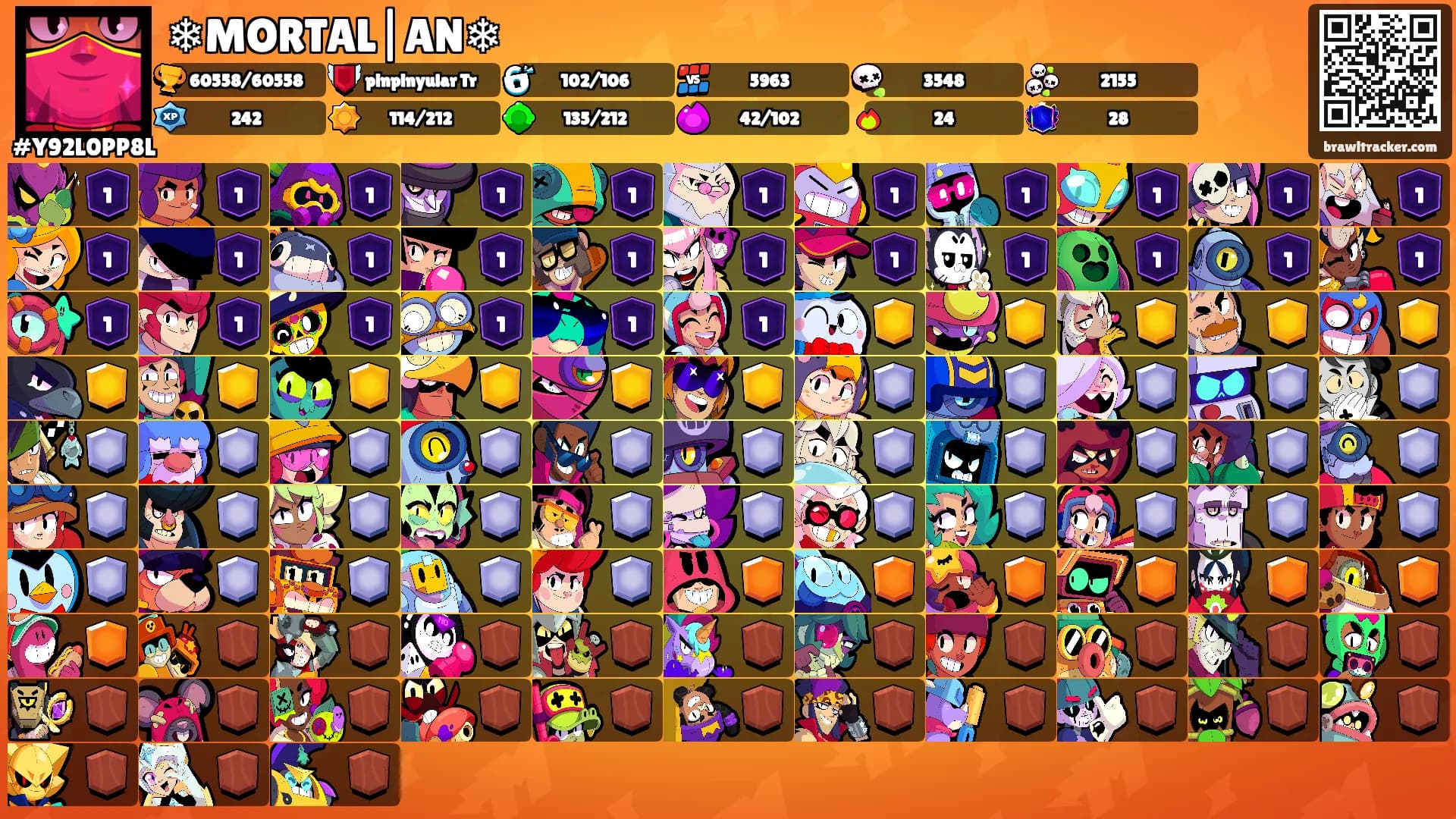 ❄MORTAL|AN❄'s Ranks