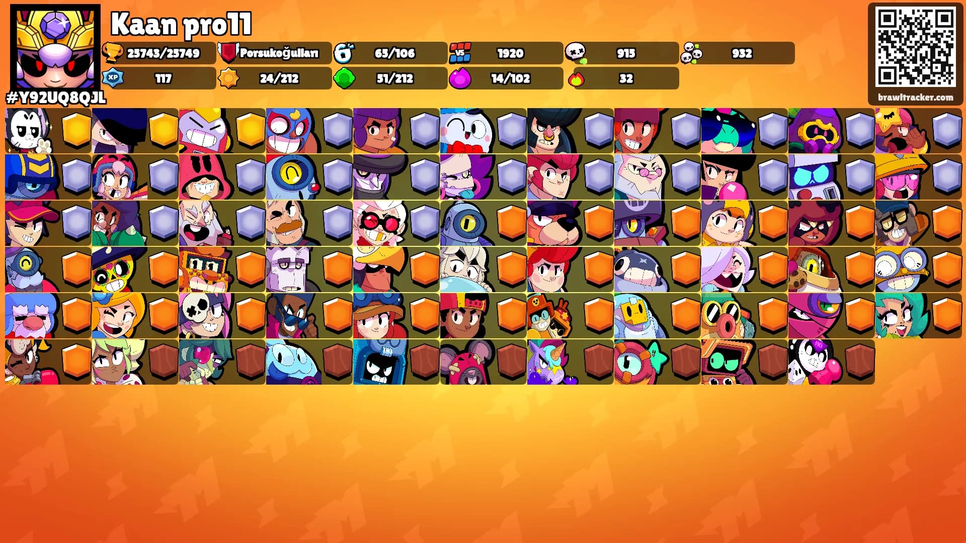 Kaan pro11's Ranks