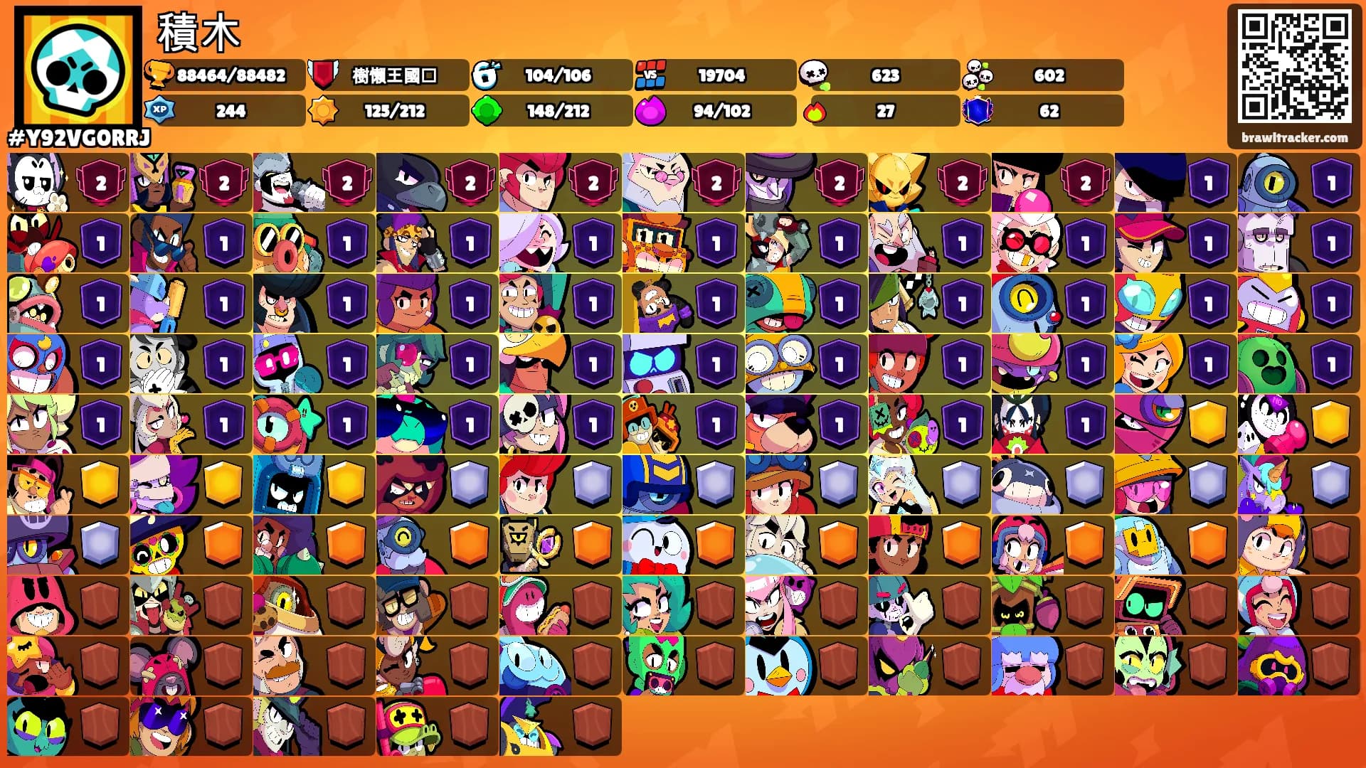 積木's Ranks