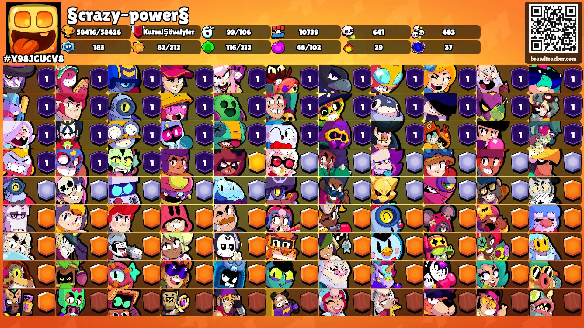 §crazy~power§'s Ranks