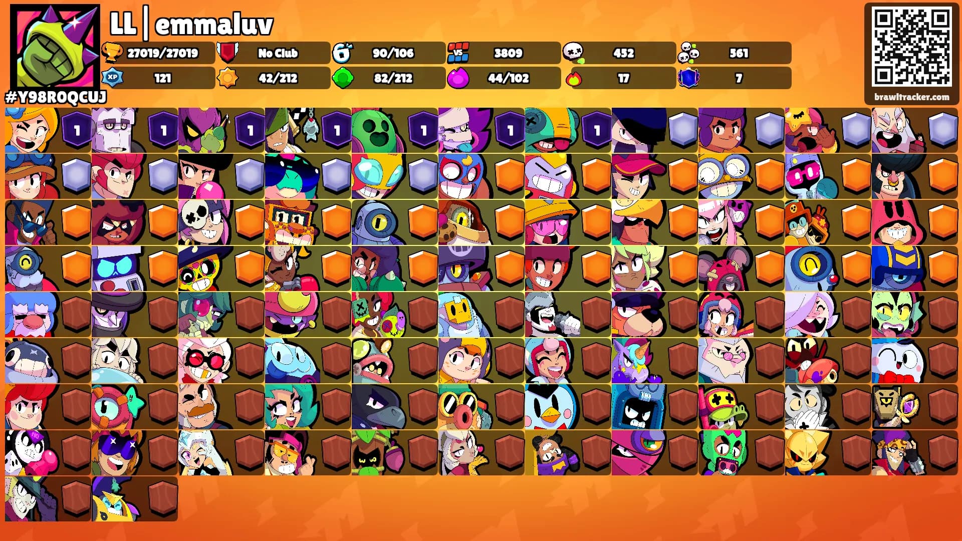 LL|emmaluv's Ranks