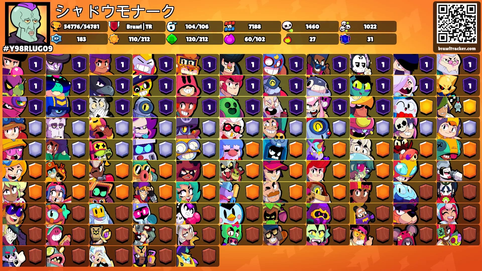 シャドウモナーク's Ranks
