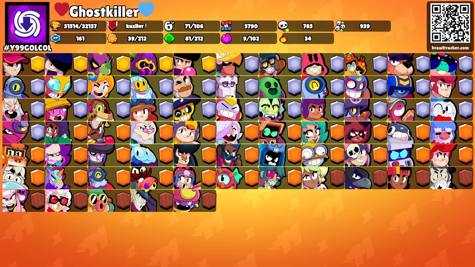 ♥️Ghostkiller💙's Ranks