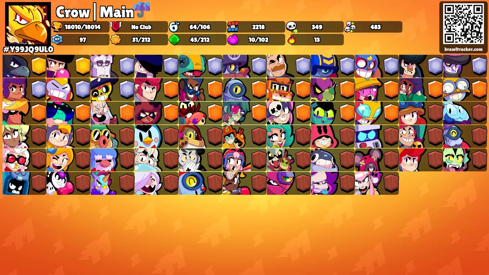 Crow|Main☔'s Ranks