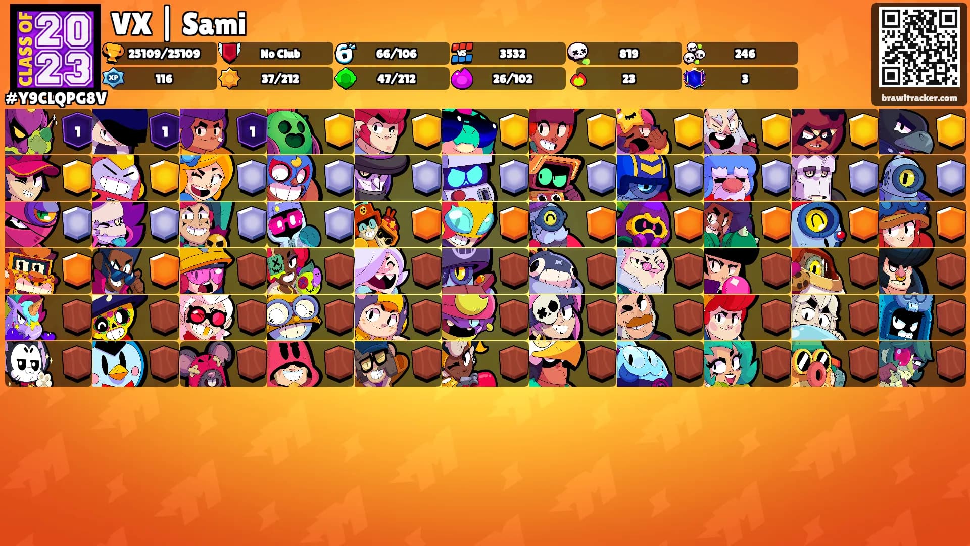 VX | Sami's Ranks