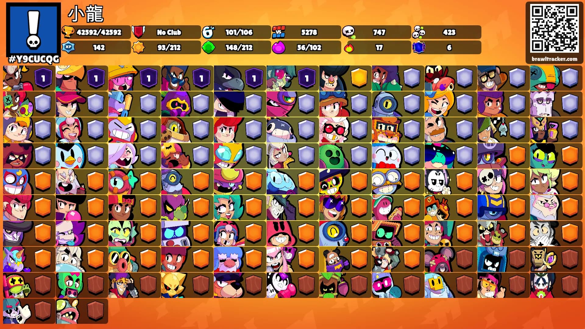 小龍's Ranks